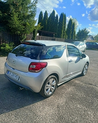 Citroen DS3 cena 23800 przebieg: 135000, rok produkcji 2013 z Siewierz małe 46